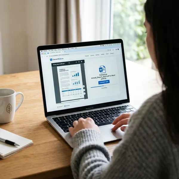 How to convert PDF to Word online