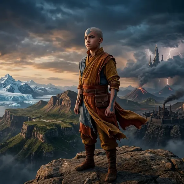 Where does Avatar Aang fit in the timeline?