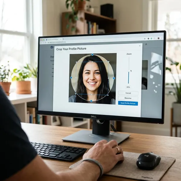 How to crop your avatar