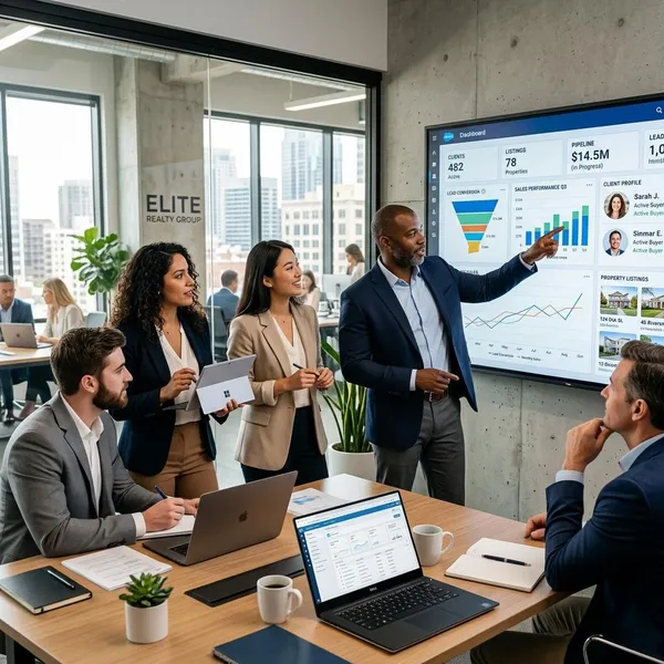 What does a real estate CRM do?