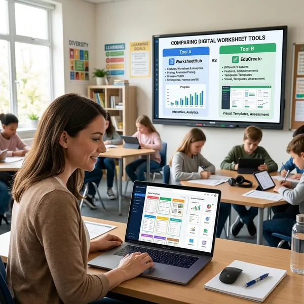 How the top AI worksheet tools compare