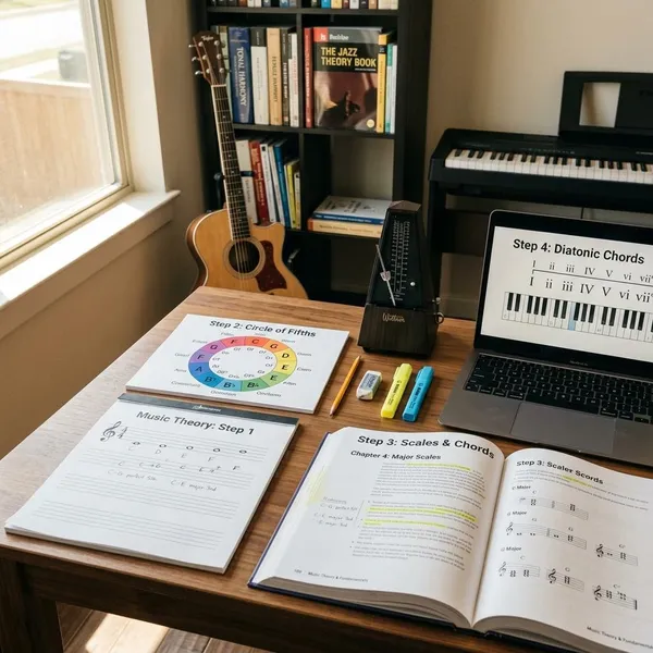 What should a foundational music theory curriculum achieve?