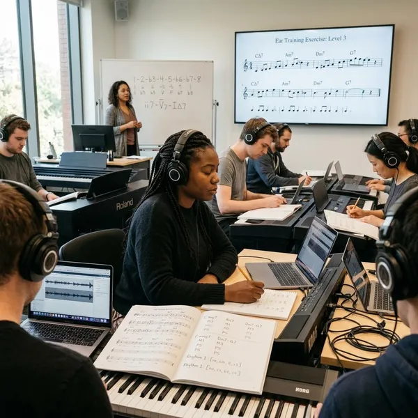 What is the best order for learning music theory?
